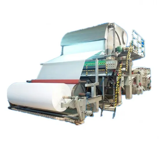 China-Made New Waste Paper Recycling Bamboo Toilet Paper Rolls Making Machine Paper Mill
