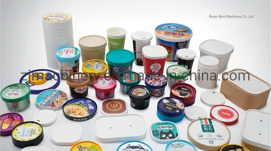 Cardboard Cups Cover Machine for Paper Cup Machine Zgj-70 Best Machinery