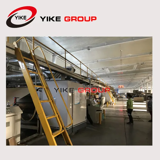 Auto 3 5 7 Ply Corrugator Cardboard Box Production Line with Automatic High Speed Corrugated Paper Splicer Machine