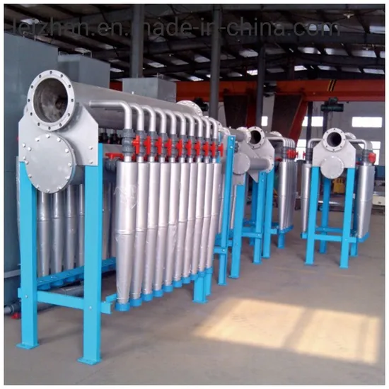 Paper Machinery Stainless Steel Heavy Impurity Pulp Paper Cleaner