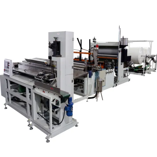 Cheaper Roll Paper Gluing Lamination Machine with Band Saw