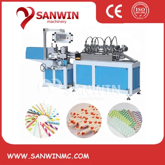 High Speed Multi-Cutters Paper Drinking Straw Making Machine