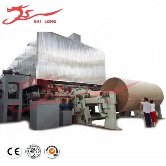 China Supplier Factory Price Cardboard Production Line Kraft Paper Jumbo Roll Production Line Corrugated Carton Paper Making Machine