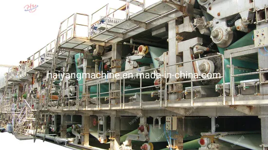 Automstic Corrugated Paper Mill Machinery Kraft Paper Making Machine Production Line