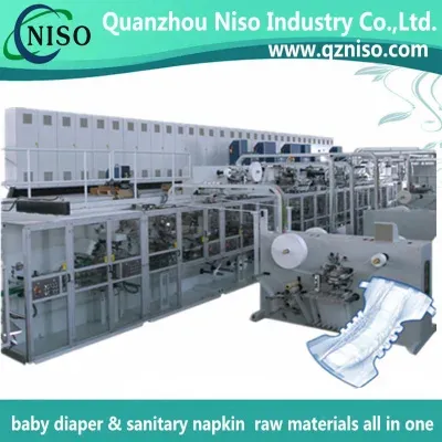 New and Used Disposable Baby Diapers Making Machine