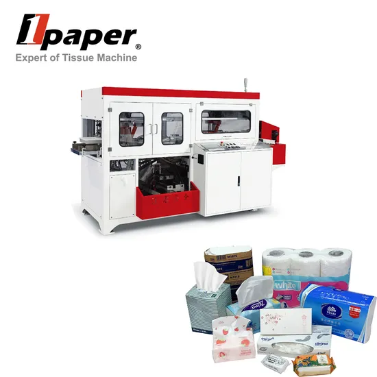 High Speed Production Soft Tissue Paper Manufacturing Making Facial Tissue Packing Machine