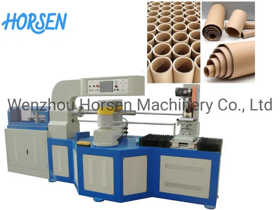 Big Diameter Spiral Paper Core Tube Winding Making Cutting Machine Manufacturers