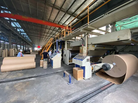 200m/Min Recycled Material Haiyang Henan China Packing Corrugated Box Making Machine