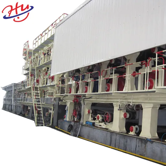 3800mm Double Wire Kraft Paper Machine From Haiyang Company