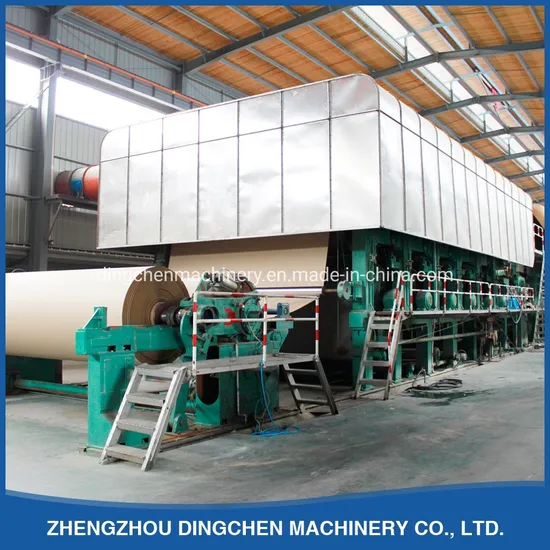 Occ Recycled Paper Making Machine for Fluting Paper