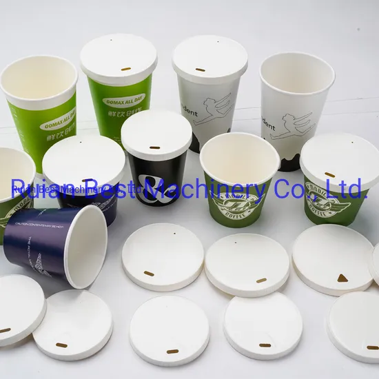 Automatic Paper Cover Machine Paper Lid Forming Machine