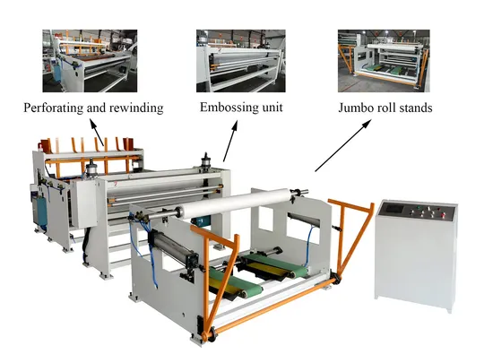 Production Line of Paper Rewinding Machine