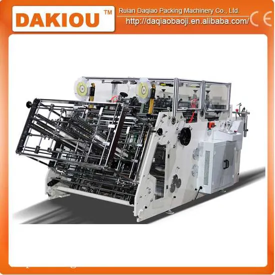 Double Channel Hamburger Box Machine