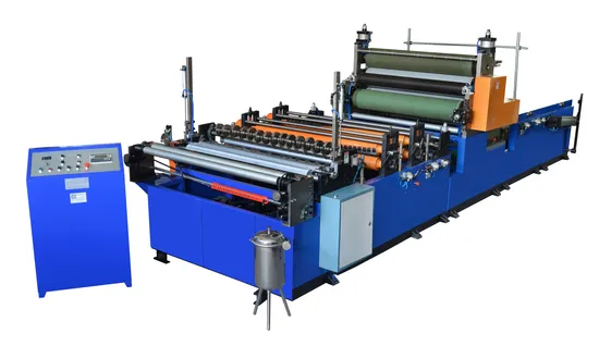 Full Automatic New Small Roll Paper Cutting Machine with Glue Lamination