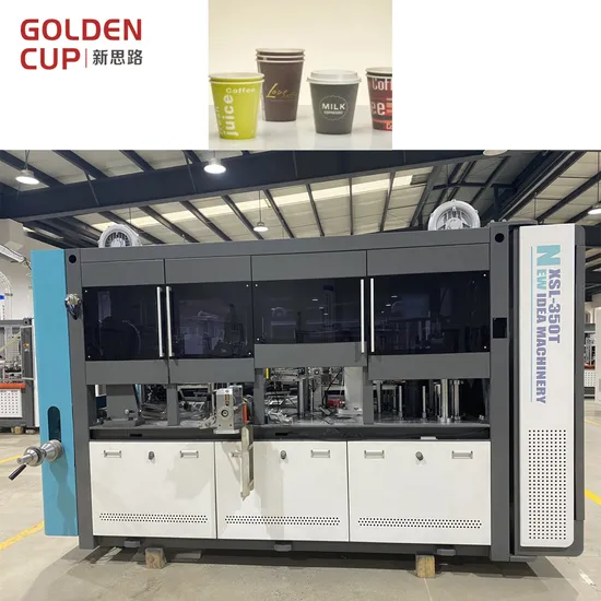 Golden Cup High Speed Square Paper Cup Making Machine