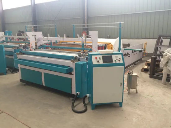 Felt Roller Automatic Small Rewinding Making Machinery Toilet Paper Machine with Cheap Price