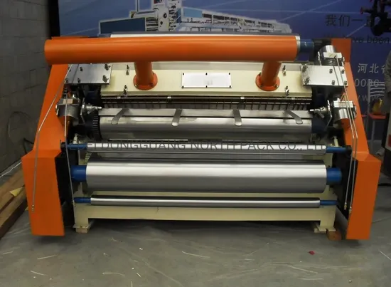 Vacuum Adsorption Single Facer Machine Used For Corrugated Board Manufacturing