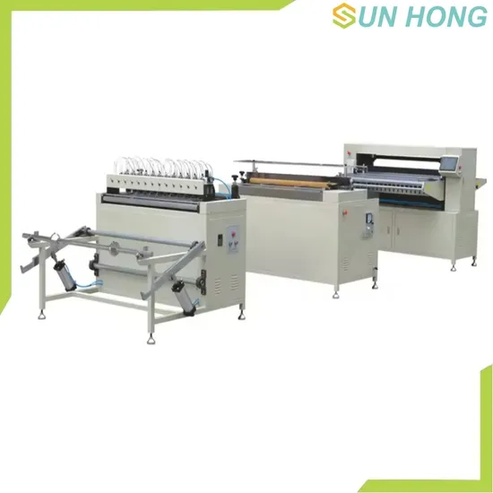 Car Oil Fuel Filter Paper Pleating Machine with Knife Pleated Type