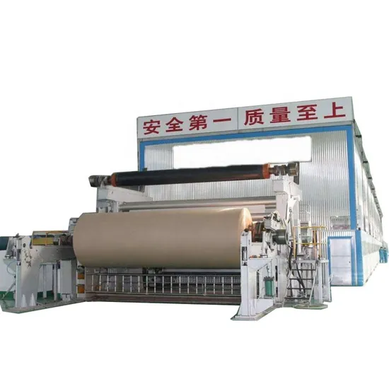 2100mm High-Strength Corrugated Paper, Liner Recycling Machines Packing Kraft Mill Fluting Paper Machine