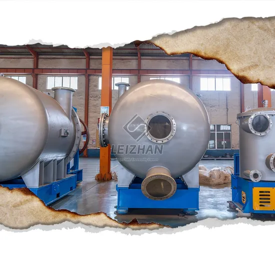 Hydrapurger Detrasher Impurity Separator for Paper Pulp Screen Equipment