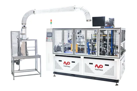 Toppro Automatic Disposable Paper Cup Machine/Paper Cup Making Machine for Hot and Cold Drink
