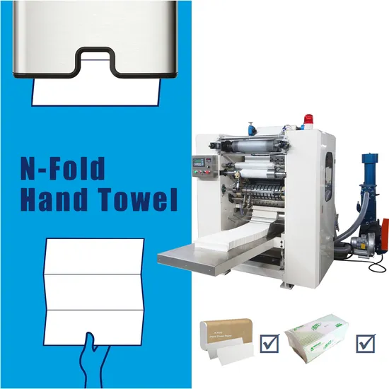 Efficient N-Fold Hand Towel Paper Embossing Machine