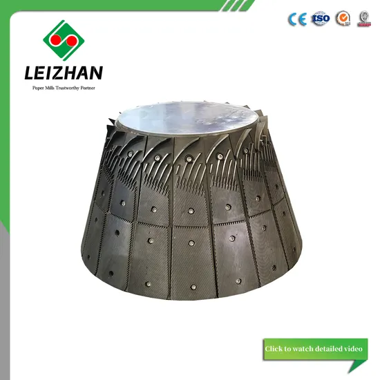Leizhan Stock Preparation Machine Paper Mill Pulping Equipment Refiner Rotor and Stator