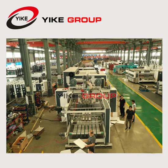 Corrugated Cardboard Carton Printer Slotter Die-Cutter and Folder Gluer in Line