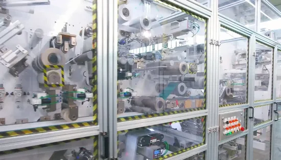 Synchronous Servo Driven Diaper Machine for Baby Pant Design