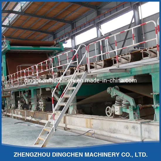 High Strength Waste Paper Recycling Test Liner Paper Making Machine