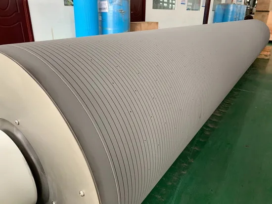 Grooved Rewinder Bottom Drum Roll for Paper Machine