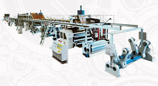 3/5/7 Layers Automatic Corrugated Paper Plant Production Line Package Machine