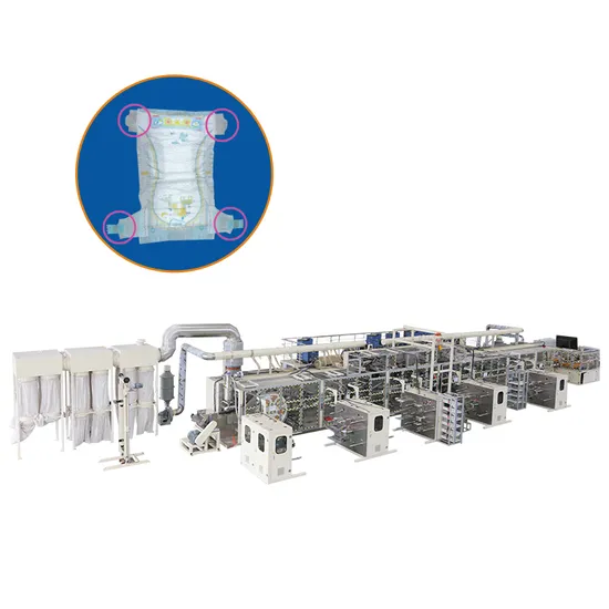 Jwc-Nk600-Eb-Sv Baby Diaper Production Line