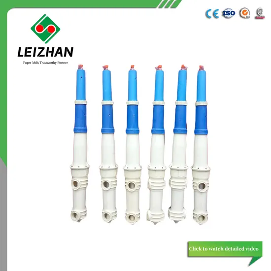 Ceramic Low Concentration Paper Pulp Impurity Cleaner