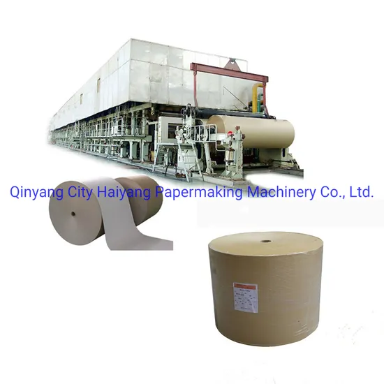 Fbb Paperboard Testliner Paper Facial Toilet Tissue Paper Kraft Paper Making Machine