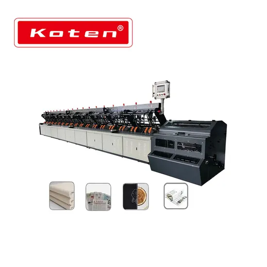 Paper Collator Machine for Newspaper Calendar Automatic Paper Gathering Collating Machine