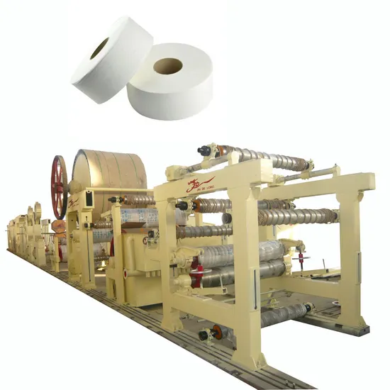 Factory New Technical Machine Toilet Facial Paper Rolls Paper Product Making Machine Production Line