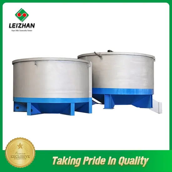 Waste Paper Recycling D-Type Hydraulic Pulper for Karft Cardbaord Making