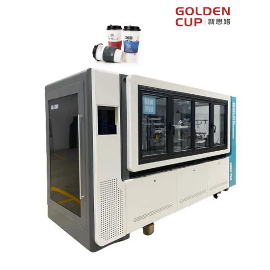 Golden Cup Popular High Speed Disposable Coffee Paper Cups Forming Machine
