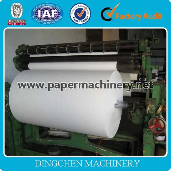 Waste Paper Recycling 1700mm 10tpd Copy Papaper Writing Paper Printing Paper Machinery