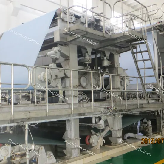 High Quality High Speed Newsprinting and Writing Copying Paper Machine