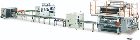 Chinese Suppliers Fully Automatic Facial Tissue Production Line