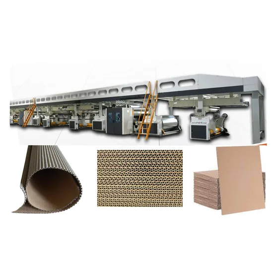 Best Sales Corrugated Cardboard Fingerless Type Single Facer Machine 3 5 7 Layers Paperboard Carton Production Line