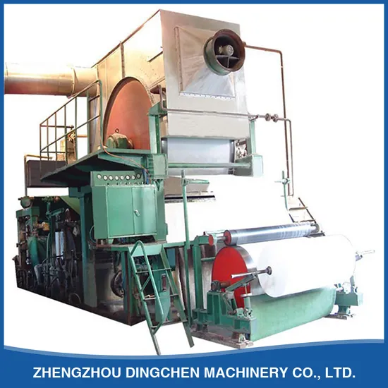 1092mm 2t/D Single-Cylinder & Single-Wire Toilet Tissue Paper Making Machine
