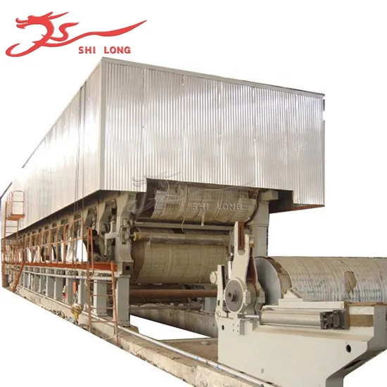 3200mm Waste Carton Recycling Machine Making Corrugated Paper Machine Kraft Paper Production Line
