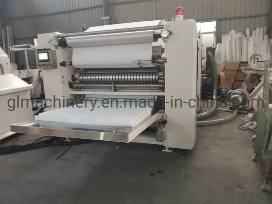 High Capacity Glue Lamination V Fold Paper Hand Towel Folding Machine