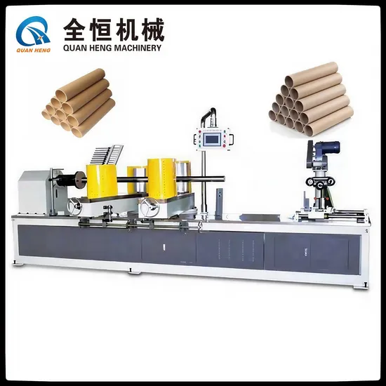 High Speed Automatic Paper Core Making Machine Paper Core Tube Cutting Machine Paper Tube Machine