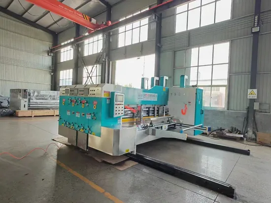 Corrugated Cardboard Box Packaging, Rotary Die-Cutting Machine, Flexographic Printing Machine
