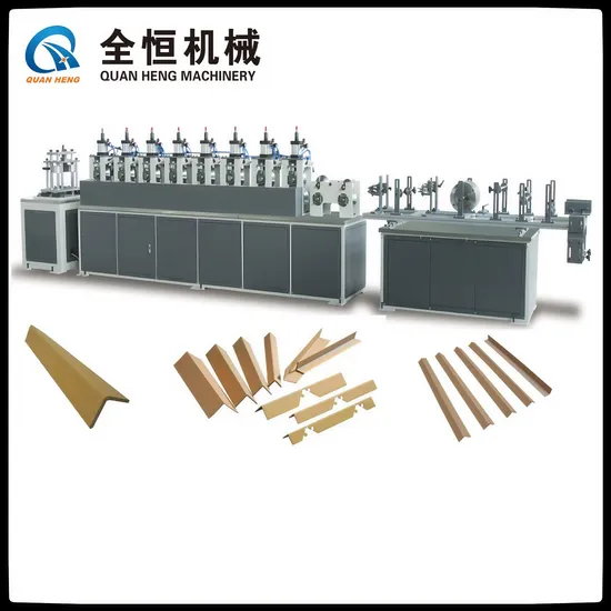 V Kraft Paper Angle Edge Corner Cardboard Protection Protector Making Machine