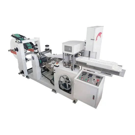 Automatic Tissue Paper Printing Napkin Paper Folding Machine